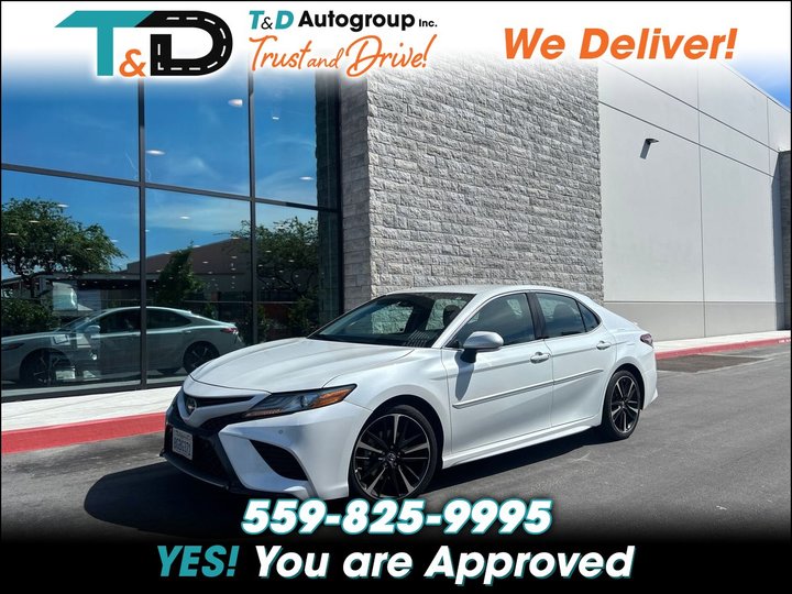 2018 TOYOTA CAMRY for sale in FRESNO