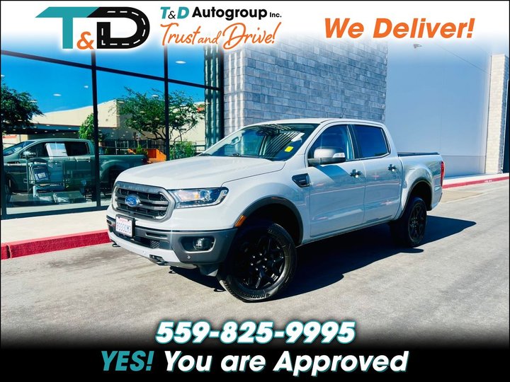 2022 FORD RANGER SUPERCREW for sale in FRESNO