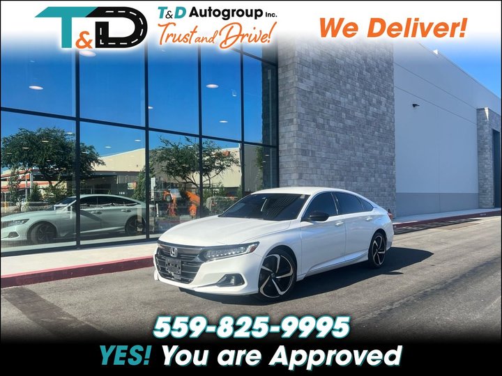 2021 HONDA ACCORD for sale in FRESNO