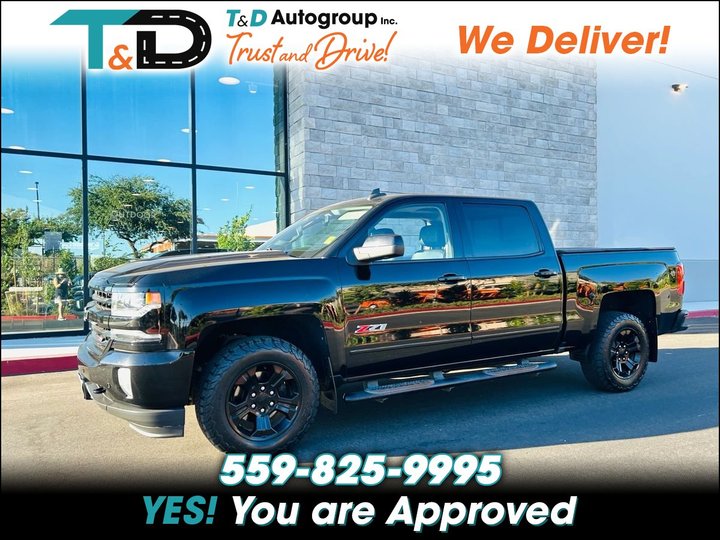 2017 CHEVROLET SILVERADO 1500 CREW CAB for sale in FRESNO