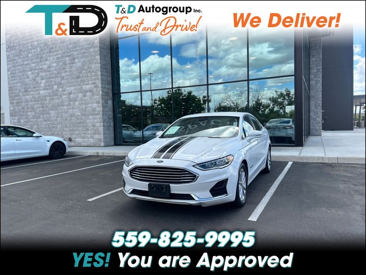 2019 FORD FUSION for sale in FRESNO