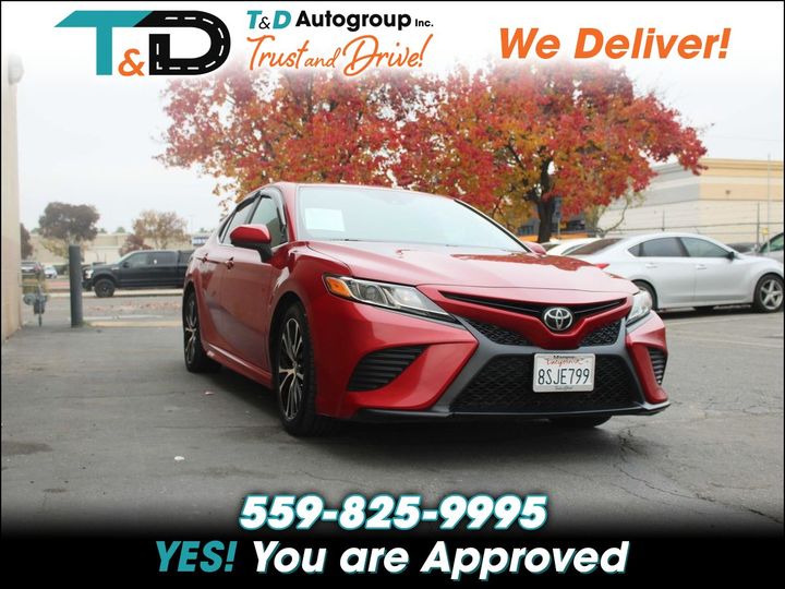 2020 TOYOTA CAMRY for sale in FRESNO