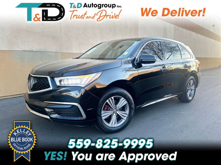 2020 ACURA MDX for sale in FRESNO