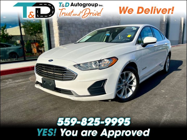 2019 FORD FUSION for sale in FRESNO
