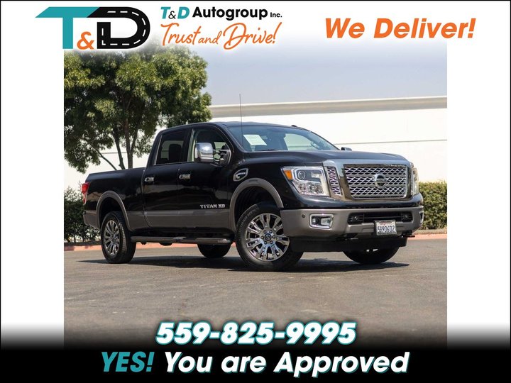 2016 NISSAN TITAN XD CREW CAB for sale in FRESNO