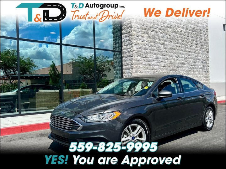 2018 FORD FUSION for sale in FRESNO