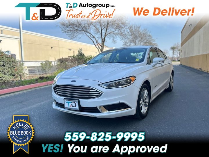 2018 FORD FUSION for sale in FRESNO
