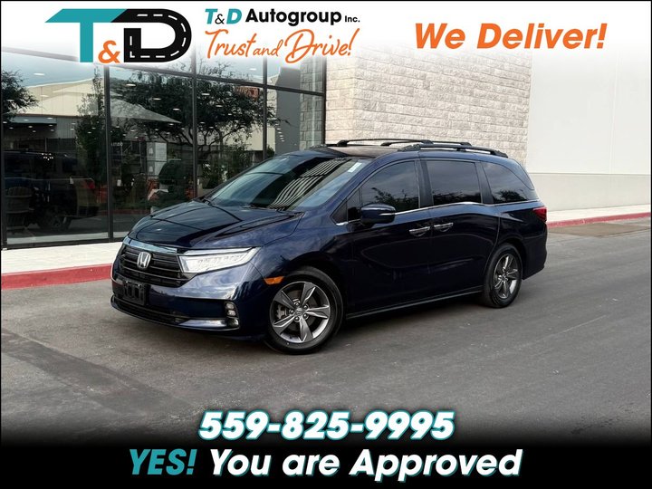 2021 HONDA ODYSSEY for sale in FRESNO