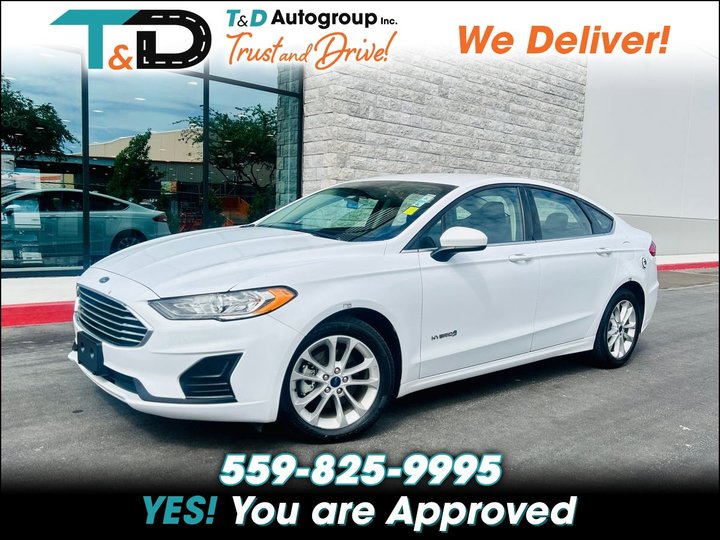 2019 FORD FUSION for sale in FRESNO