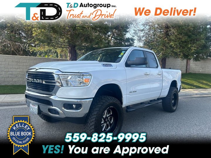 2019 RAM 1500 QUAD CAB for sale in FRESNO