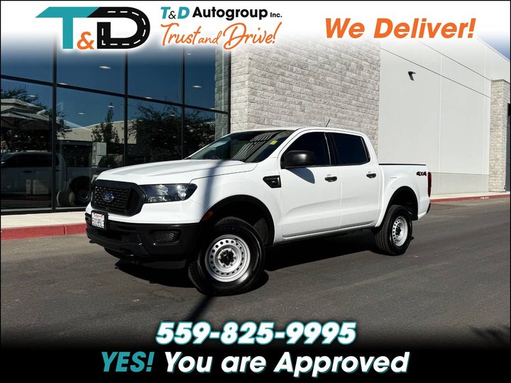 2022 FORD RANGER SUPERCREW for sale in FRESNO