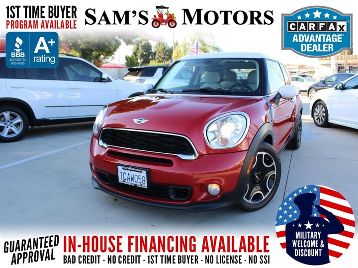 2013 MINI PACEMAN for sale in WESTMINSTER
