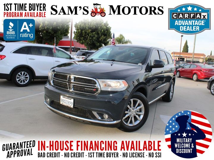 2018 DODGE DURANGO SXT PLUS for sale in WESTMINSTER