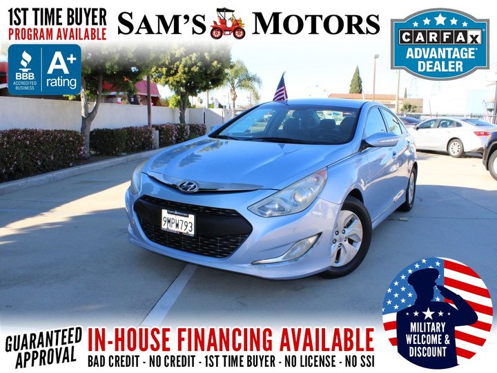 2013 HYUNDAI SONATA HYBRID for sale in WESTMINSTER
