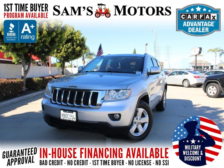 2012 JEEP GRAND CHEROKEE LAREDO 4X4 for sale in WESTMINSTER