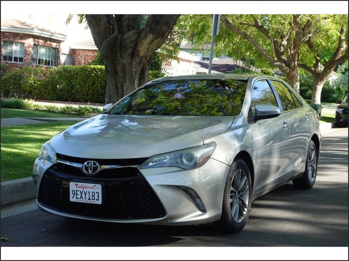 2016 TOYOTA CAMRY for sale in SHERMAN OAKS