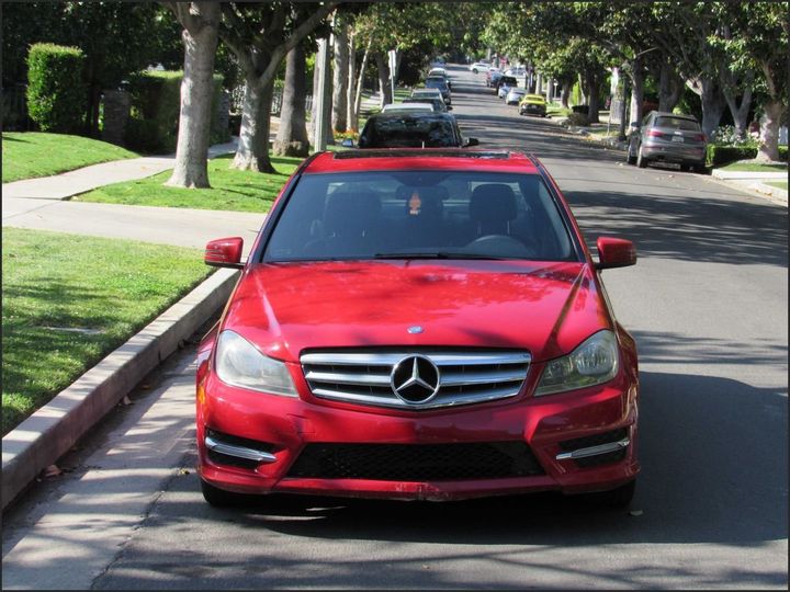 2013 MERCEDES-BENZ C-CLASS for sale in SHERMAN OAKS