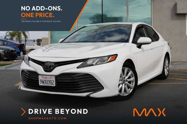 2019 TOYOTA CAMRY for sale in RIALTO