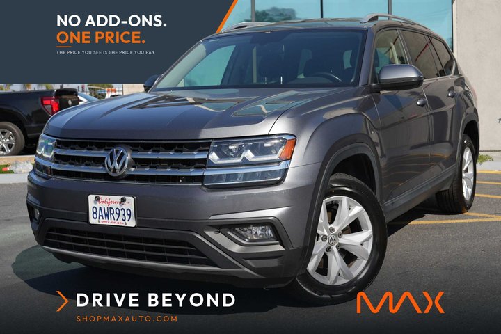 2018 VOLKSWAGEN ATLAS for sale in RIALTO
