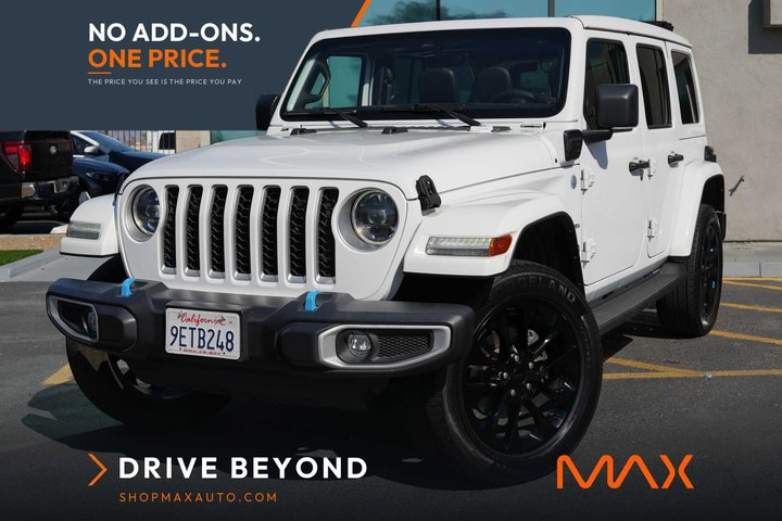 2023 JEEP WRANGLER 4XE for sale in RIALTO