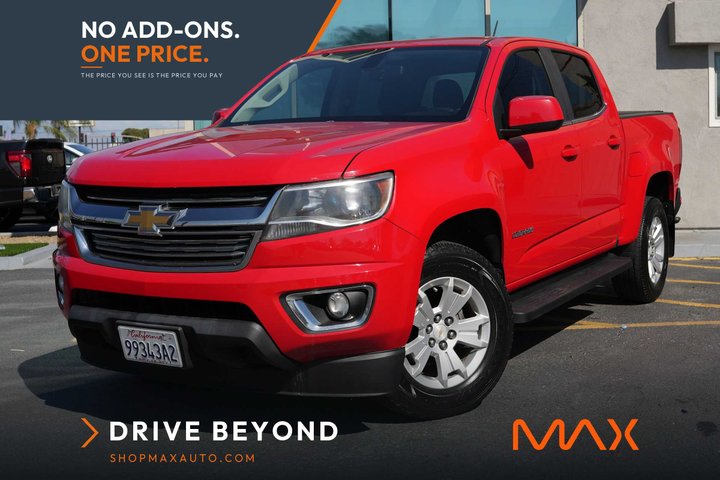 2016 CHEVROLET COLORADO CREW CAB for sale in RIALTO