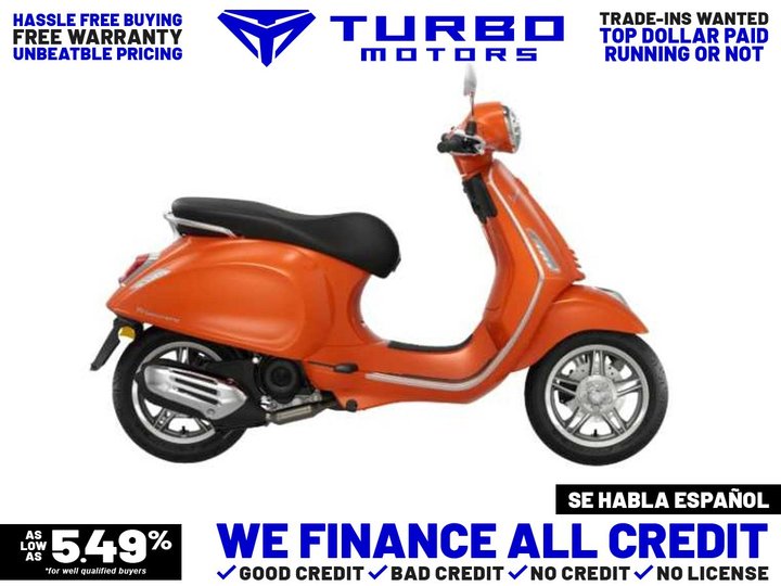 ORANGE, 2024 VESPA PRIMAVERA 50 Image 