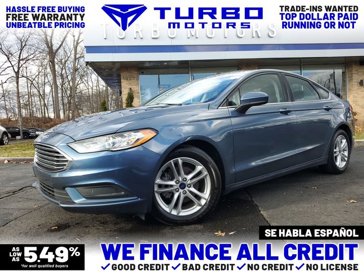 2018 FORD FUSION for sale in TAYLOR