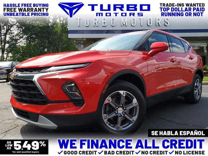 RED, 2023 CHEVROLET BLAZER Image 