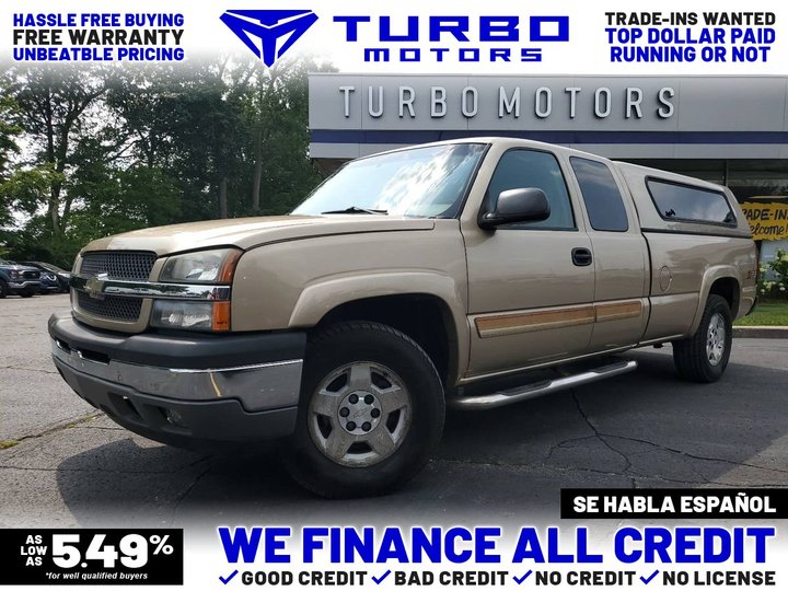 2005 CHEVROLET SILVERADO 1500 EXTENDED CAB for sale in TAYLOR
