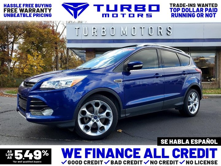 DARK BLUE, 2014 FORD ESCAPE Image 