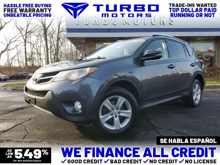 GREY, 2013 TOYOTA RAV4 Image 