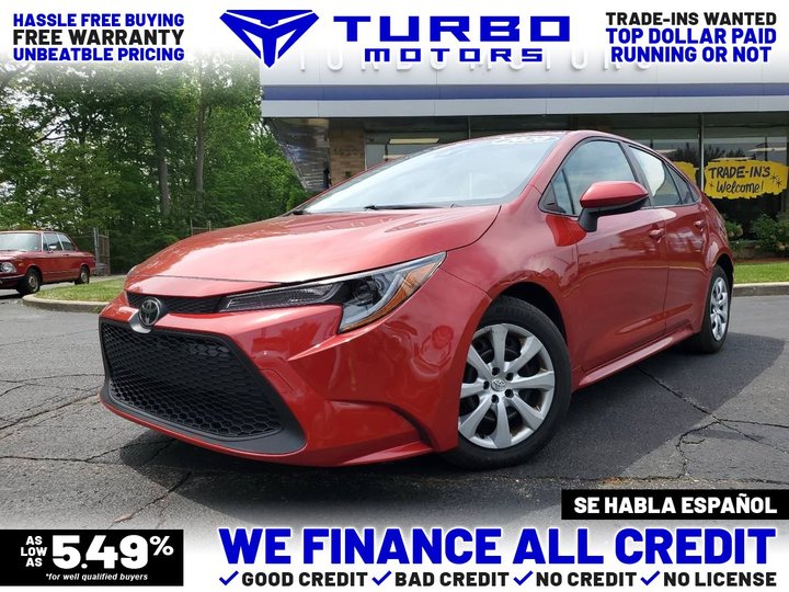 2020 TOYOTA COROLLA for sale in TAYLOR