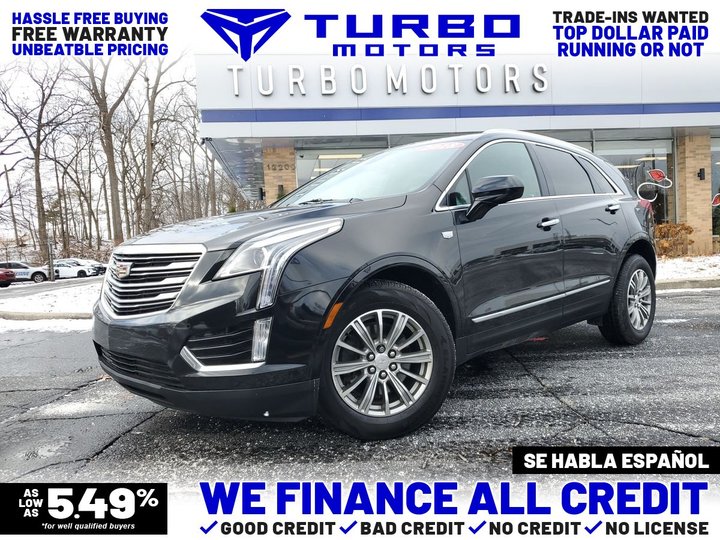 BLACK, 2018 CADILLAC XT5 Image 