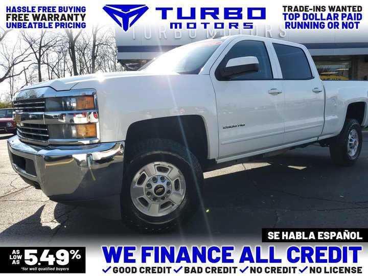 2016 CHEVROLET SILVERADO 2500 HD CREW CAB for sale in TAYLOR