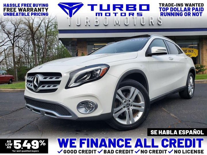 2018 MERCEDES-BENZ GLA for sale in TAYLOR