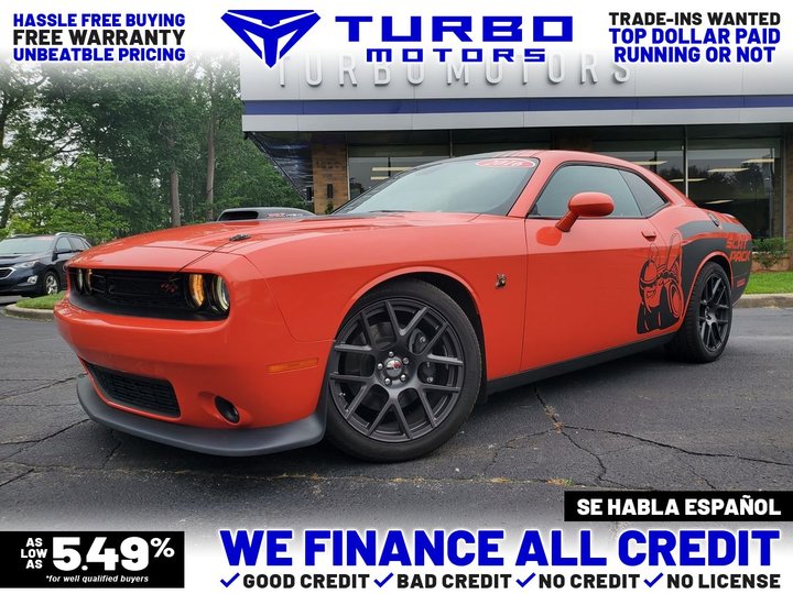 ORANGE, 2016 DODGE CHALLENGER Image 