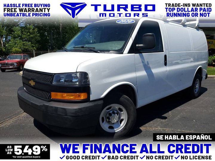 2020 CHEVROLET EXPRESS 2500 CARGO for sale in TAYLOR