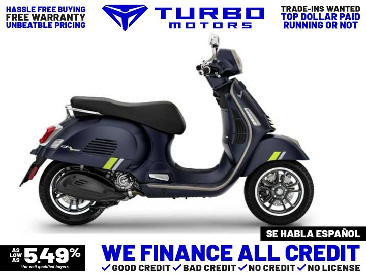 BLUE, 2025 VESPA GTS 300 SUPER Image 