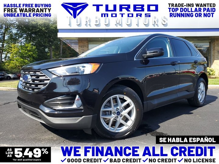 BLACK, 2022 FORD EDGE Image 