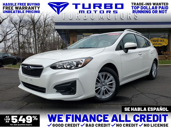 2018 SUBARU IMPREZA for sale in TAYLOR