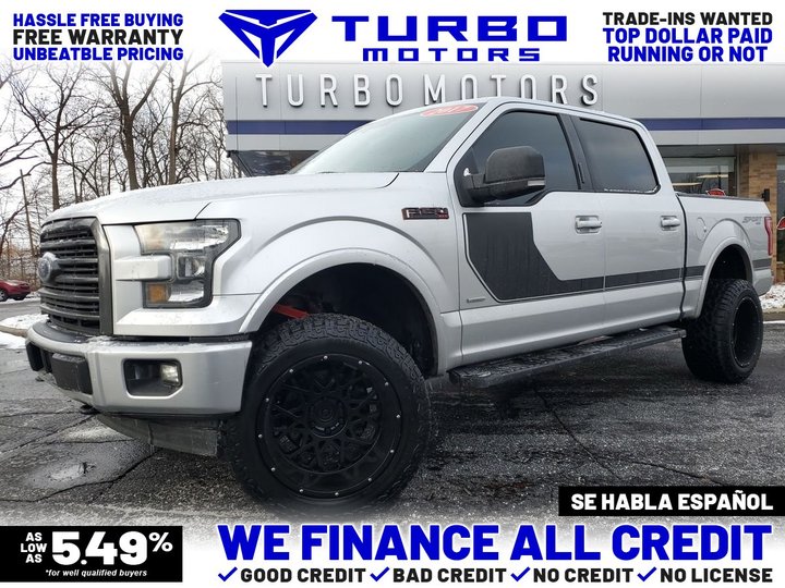 2017 FORD F150 SUPERCREW CAB for sale in TAYLOR