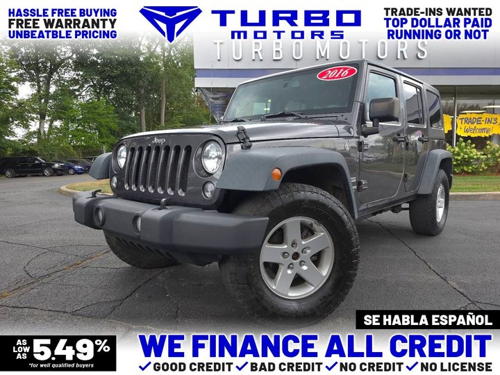 2016 JEEP WRANGLER for sale in TAYLOR