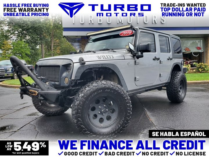 SILVER, 2016 JEEP WRANGLER Image 