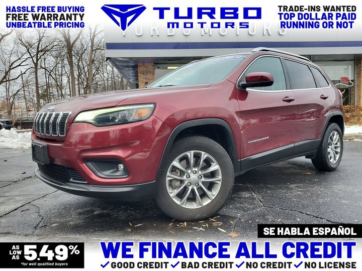 RED, 2019 JEEP CHEROKEE Image 