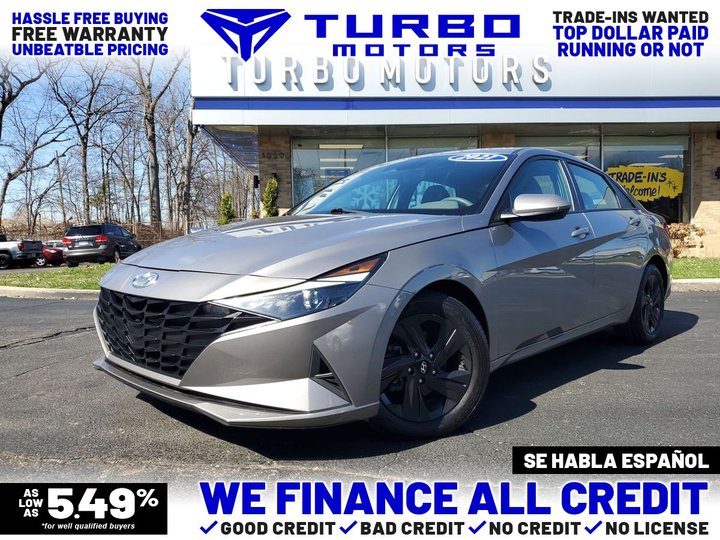 2021 HYUNDAI ELANTRA for sale in TAYLOR