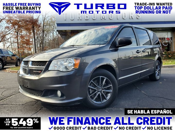 GREY, 2017 DODGE GRAND CARAVAN PASSENGER Image 