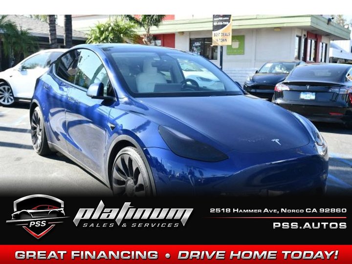 2022 TESLA MODEL Y for sale in NORCO