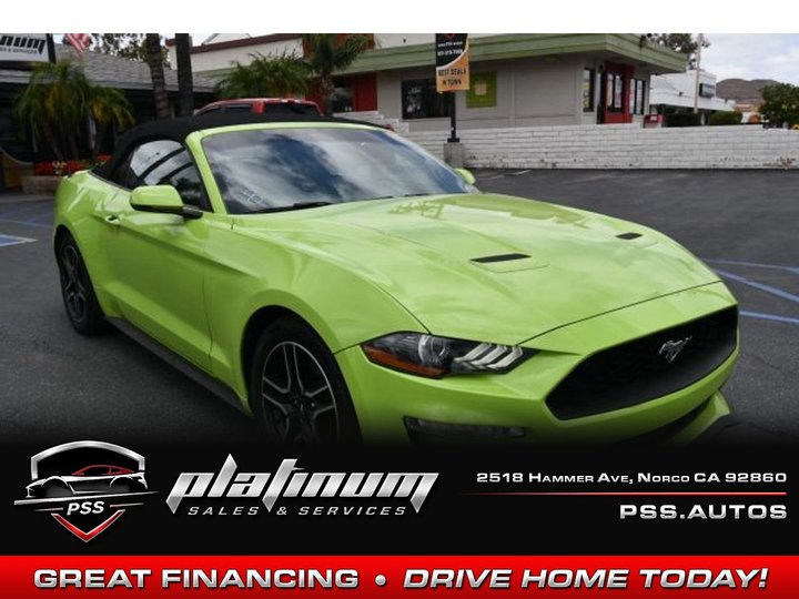 2020 FORD MUSTANG for sale in NORCO