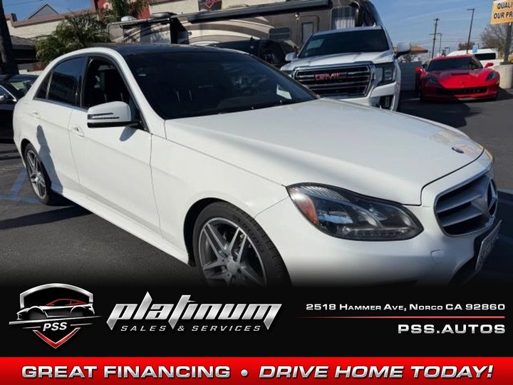 2016 MERCEDES-BENZ E-CLASS for sale in NORCO