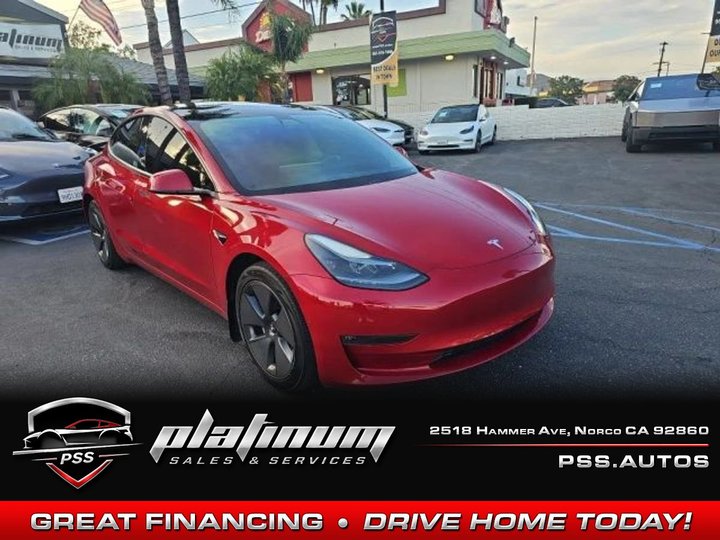 2021 TESLA MODEL 3 for sale in NORCO